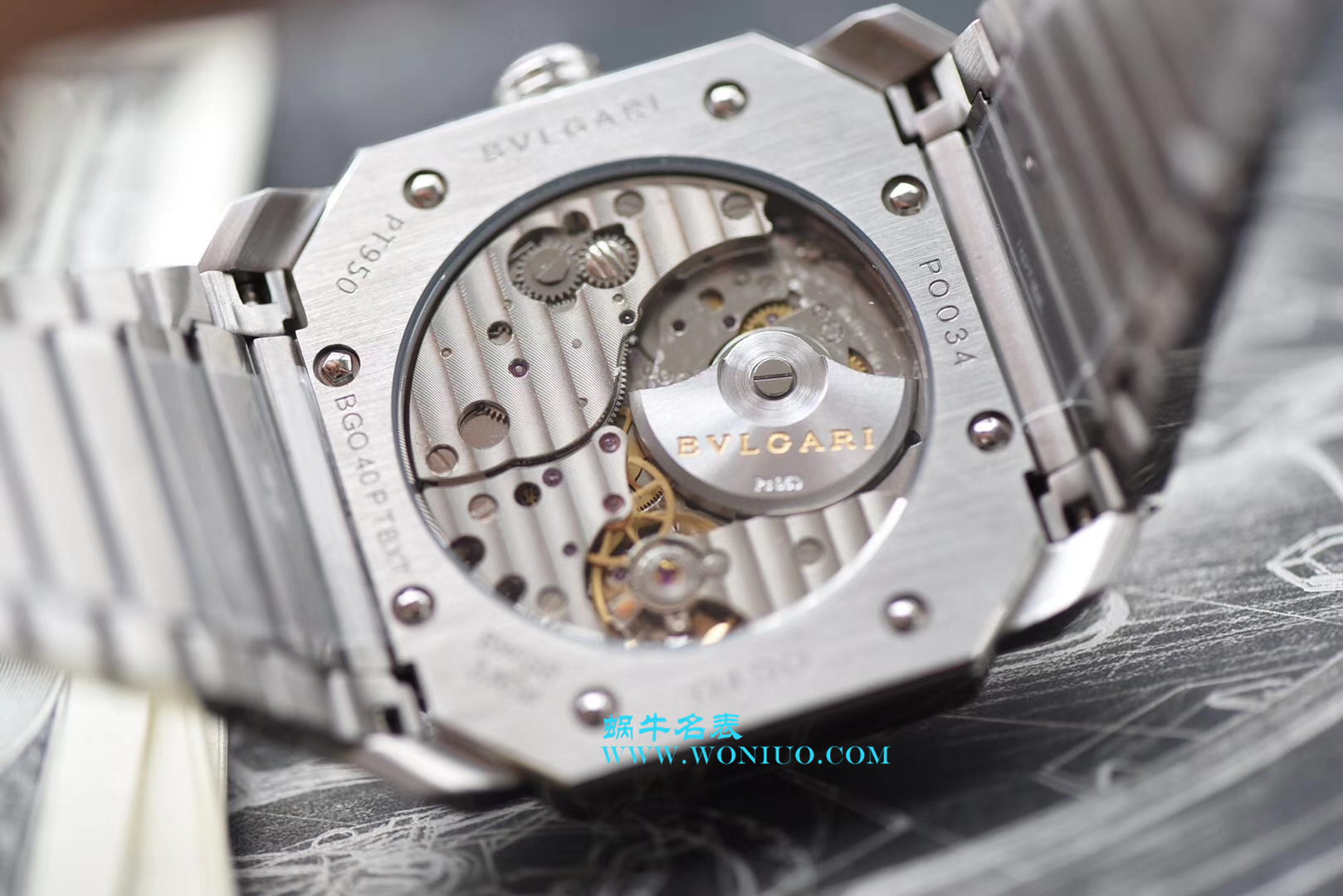 【台湾一比一超A高仿手表】 BVLGARI OCTO系列102028 BGO40BPLXT wrist watch  / BZ017