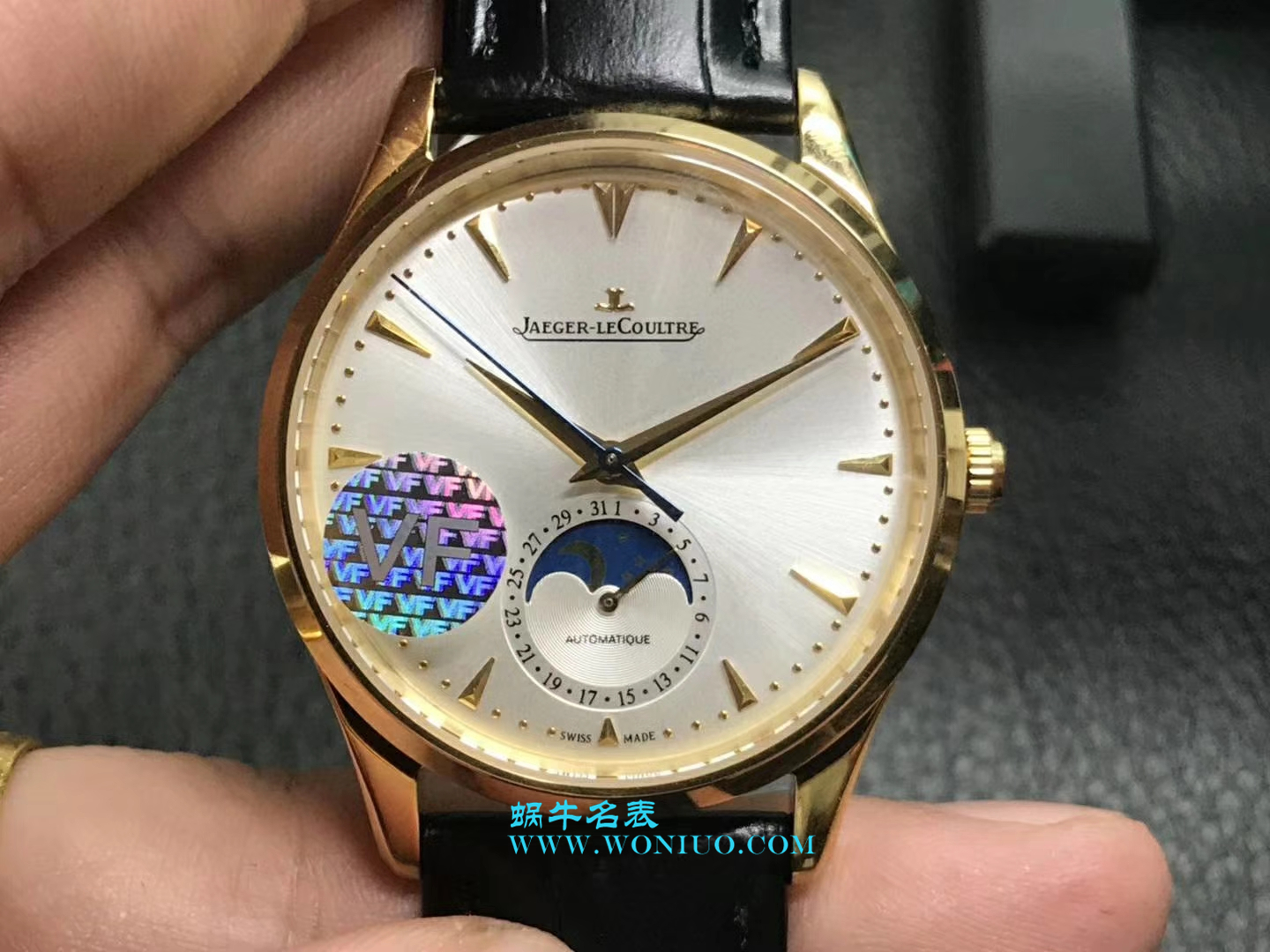 【VF Factory 一比一超A高仿手表】 Jaeger-LeCoultre 大师系列月相大师1362501 wrist watch  / JJ113