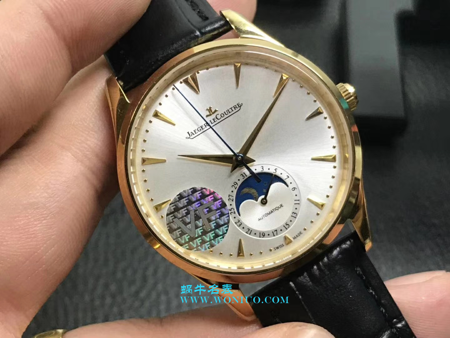 【VF Factory 一比一超A高仿手表】 Jaeger-LeCoultre 大师系列月相大师1362501 wrist watch  / JJ113
