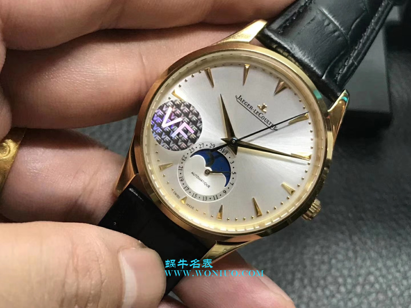 【VF Factory 一比一超A高仿手表】 Jaeger-LeCoultre 大师系列月相大师1362501 wrist watch  / JJ113