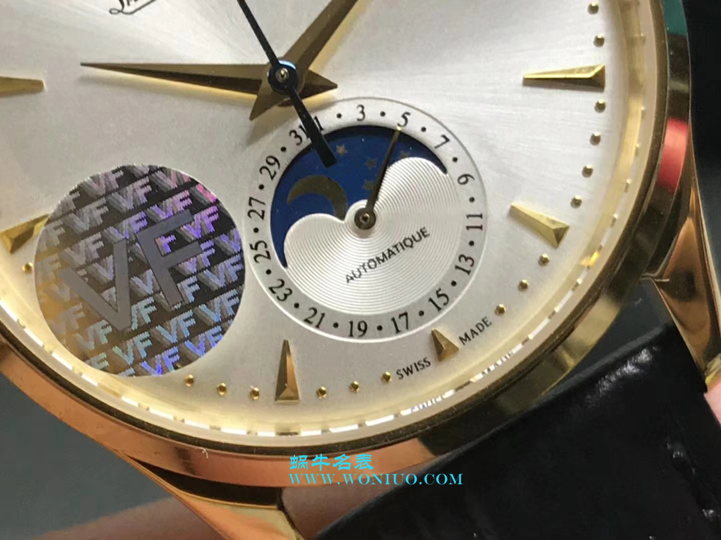 【VF Factory 一比一超A高仿手表】 Jaeger-LeCoultre 大师系列月相大师1362501 wrist watch  / JJ113