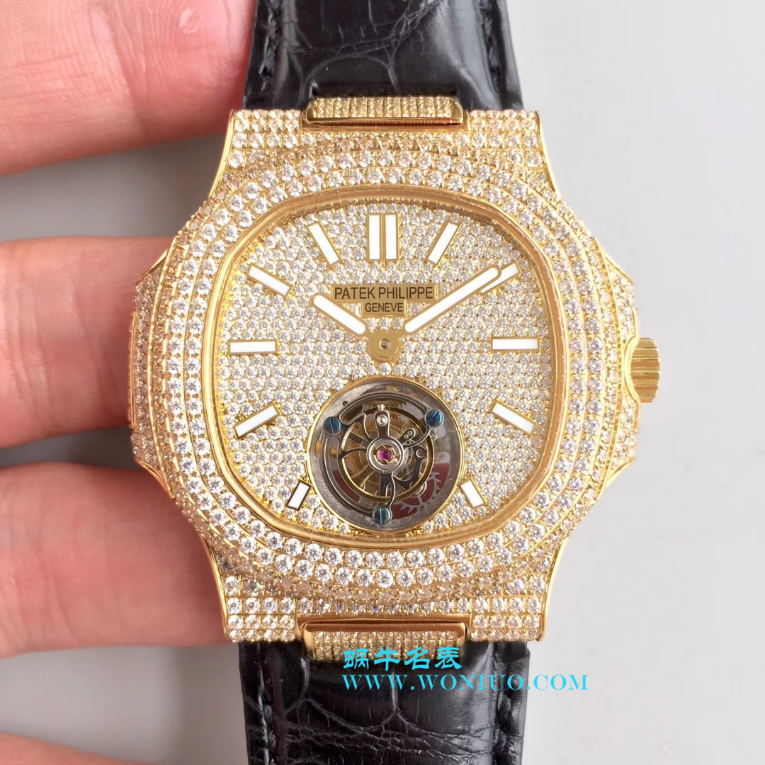 R8出品:新款PATEK PHILIPPE（ PATEK PHILIPPE ）这款豪华 PATEK PHILIPPE 满天星 Tourbillon  wrist watch  / BD167