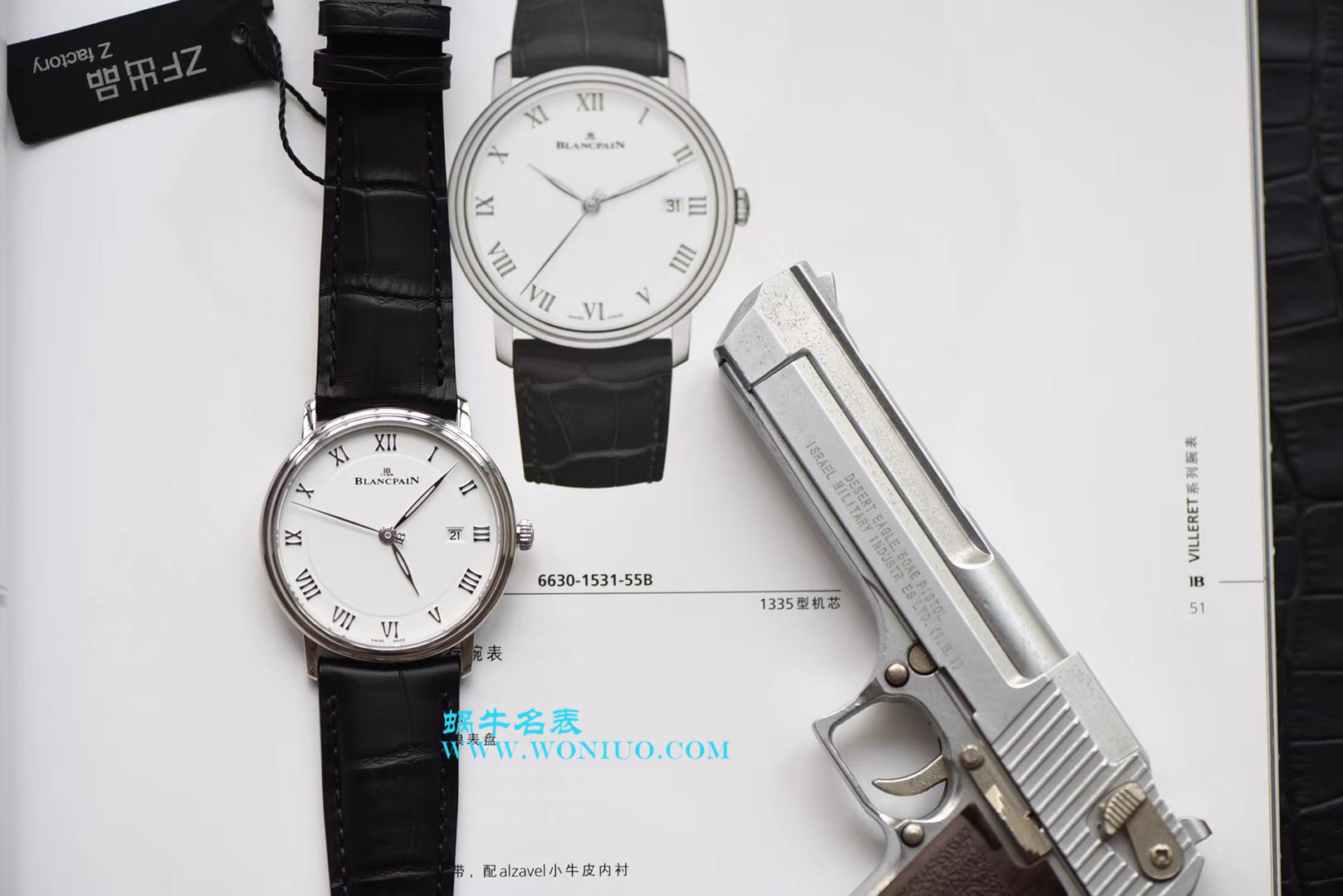 【ZF一比一超A高仿手表】Blancpain 经典系列6651-1127-55B wrist watch  / BP033