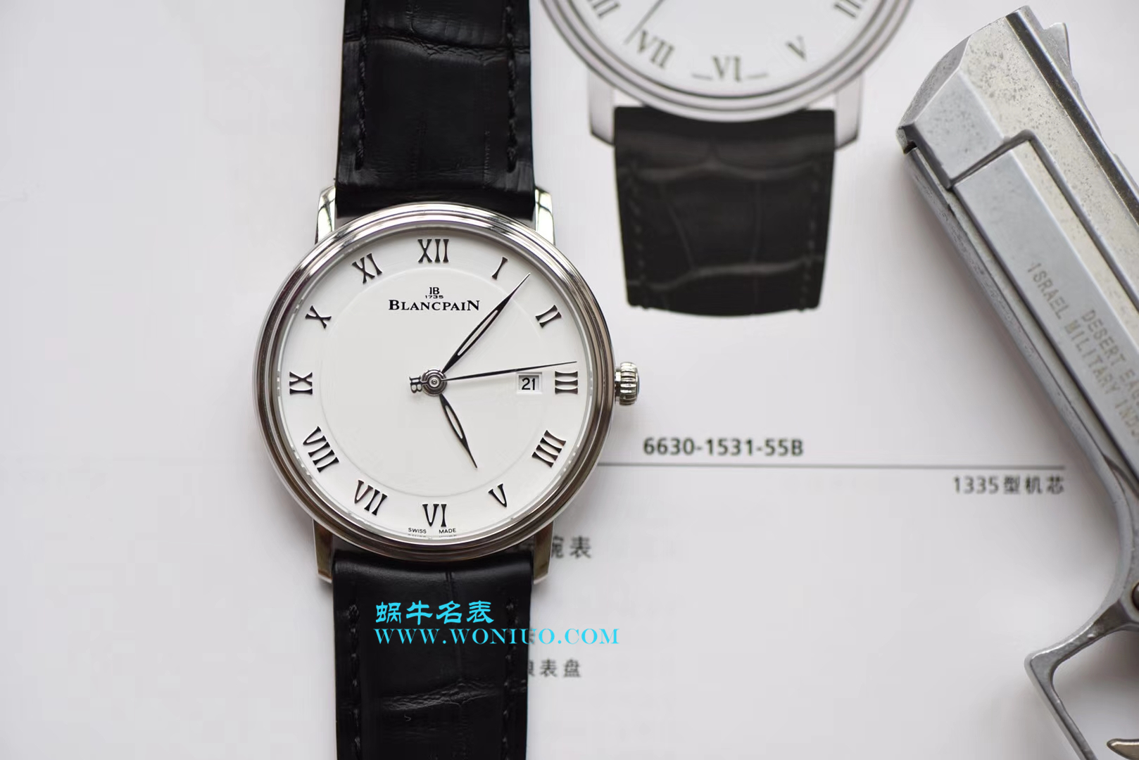 【ZF一比一超A高仿手表】Blancpain 经典系列6651-1127-55B wrist watch  / BP033
