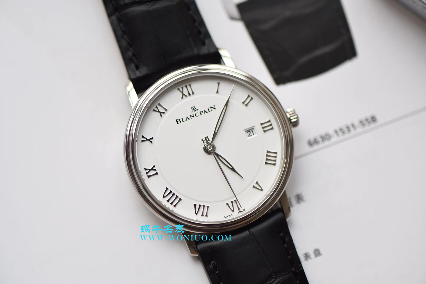 【ZF一比一超A高仿手表】Blancpain 经典系列6651-1127-55B wrist watch  / BP033
