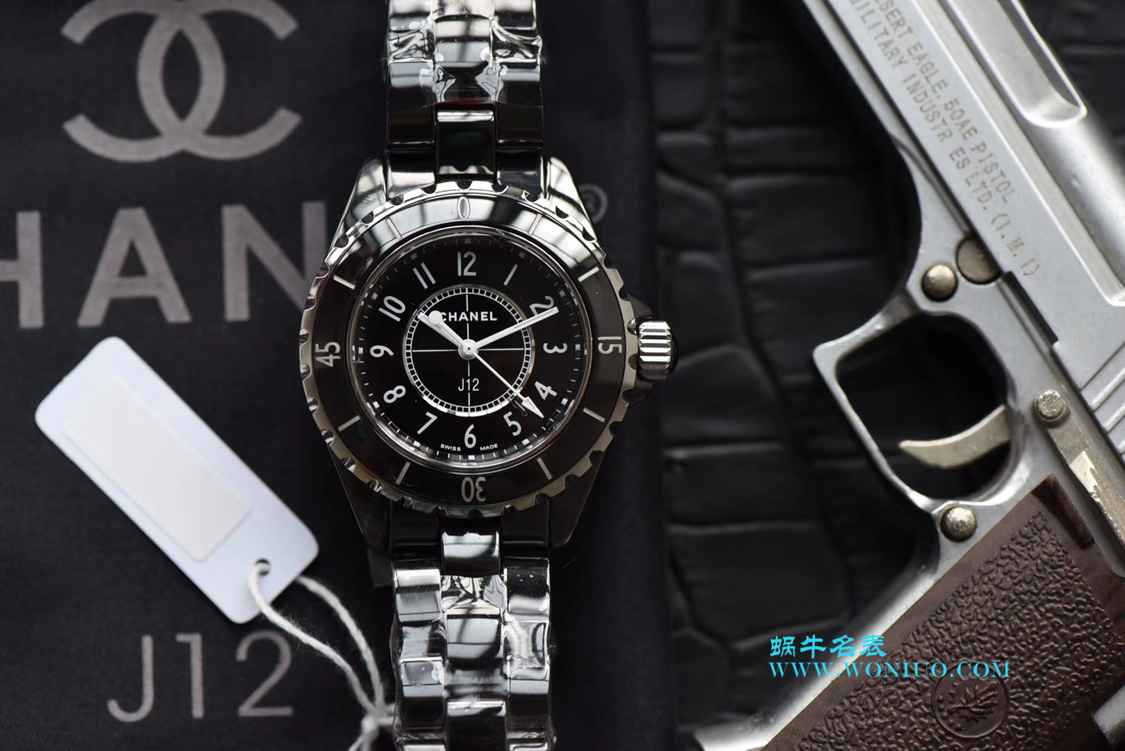 KOR韩版 Chanel  J12 一比一复刻高仿香奈儿INTENSE 重置加强版女士石英黑面 wrist watch  / X025