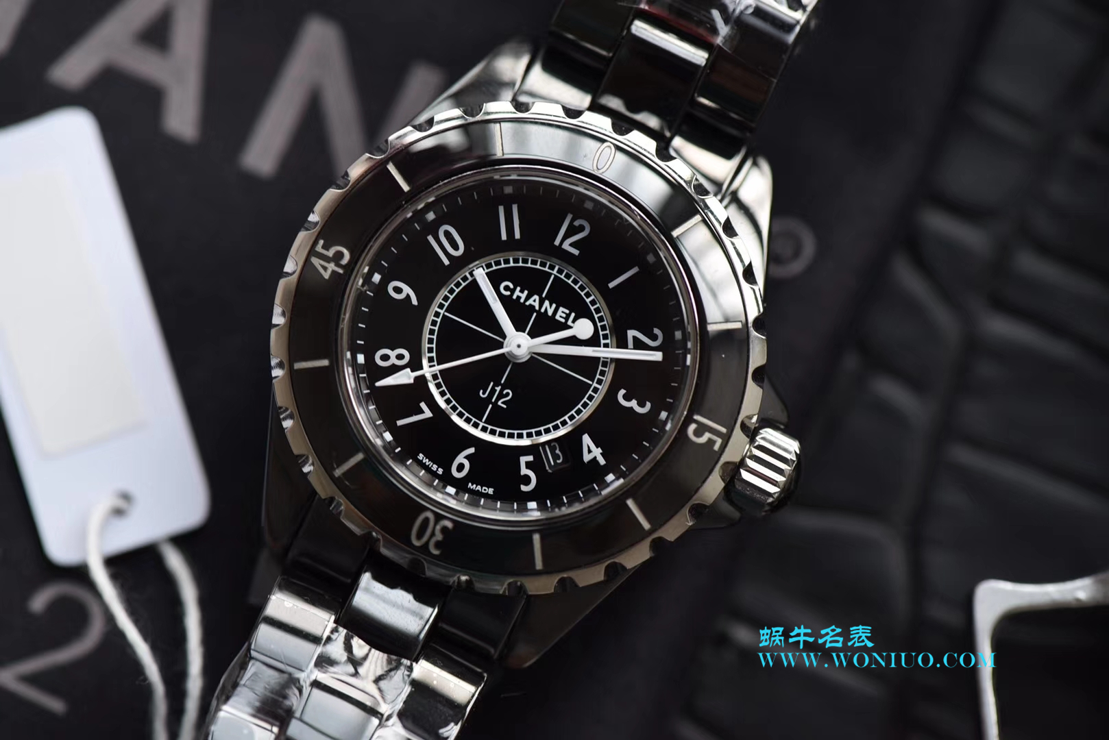 KOR韩版 Chanel  J12 一比一复刻高仿香奈儿INTENSE 重置加强版女士石英黑面 wrist watch  / X025