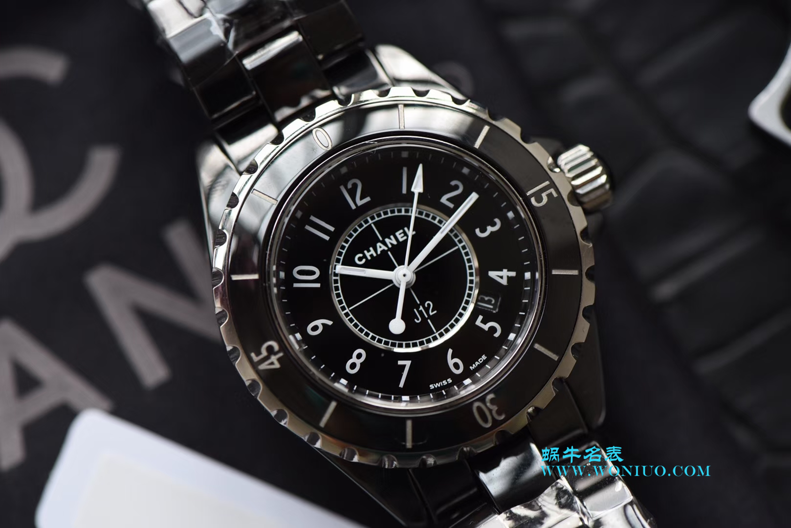 KOR韩版 Chanel  J12 一比一复刻高仿香奈儿INTENSE 重置加强版女士石英黑面 wrist watch  / X025