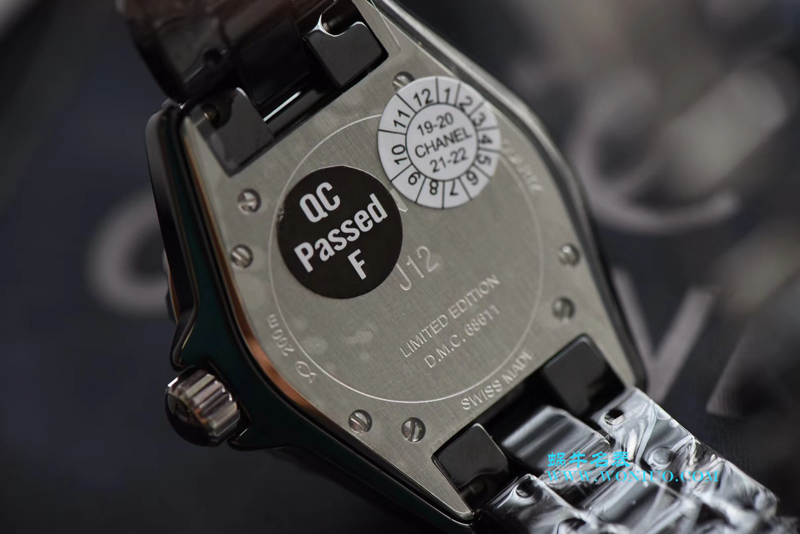 KOR韩版 Chanel  J12 一比一复刻高仿香奈儿INTENSE 重置加强版女士石英黑面 wrist watch  / X025