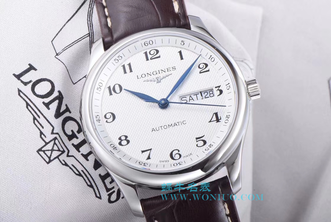 【LG一比一超A高仿手表】 Longines 名匠系列 Day-Date 双历L2.755.4.78.3 wrist watch  / L099