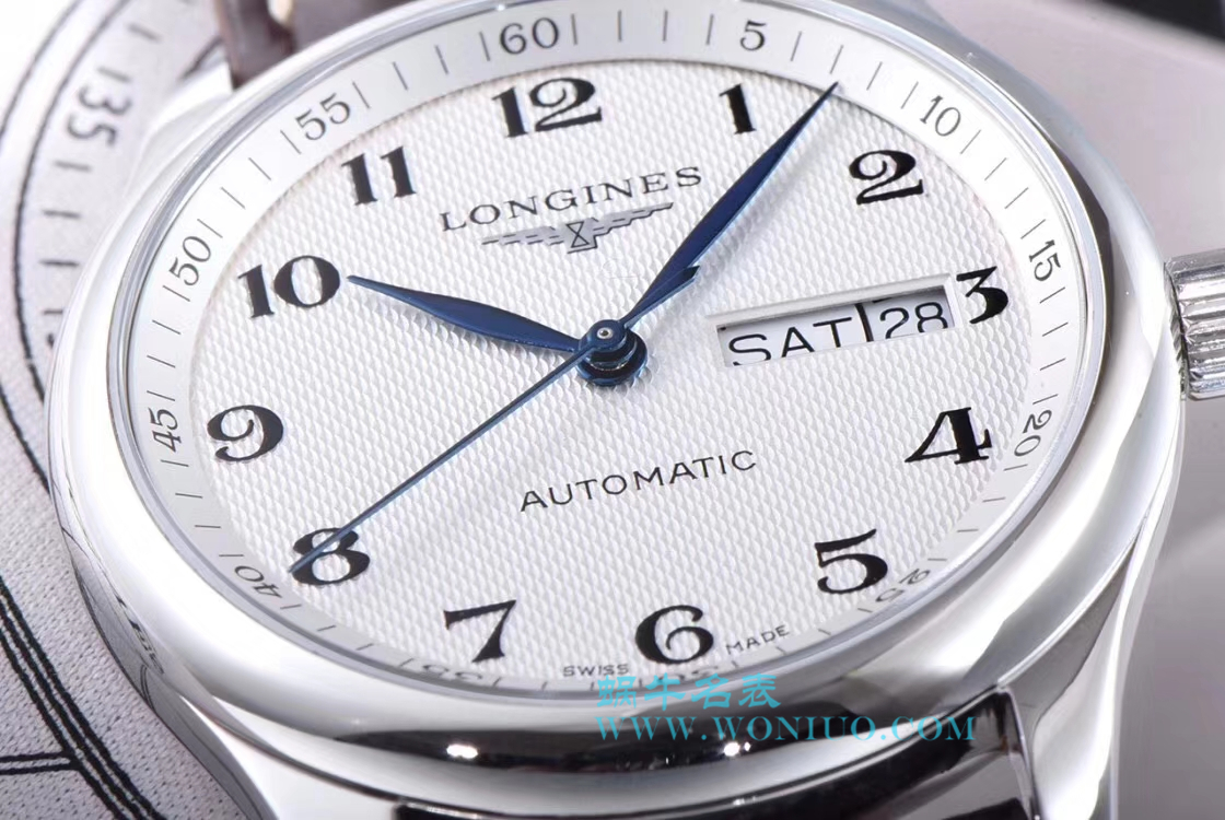 【LG一比一超A高仿手表】 Longines 名匠系列 Day-Date 双历L2.755.4.78.3 wrist watch  / L099