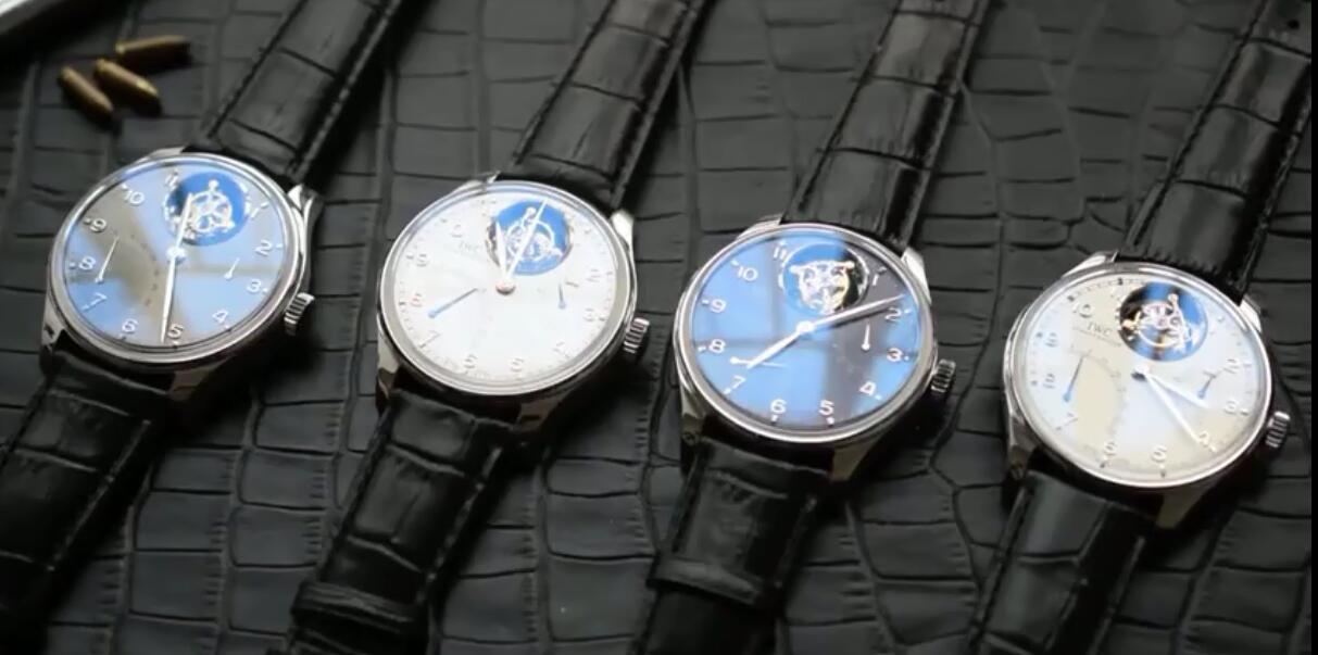 【独家视频测评YL一比一超A高精仿手表】 IWC 葡萄牙系列逆跳 Tourbillon IW504401 wrist watch  / WG104A
