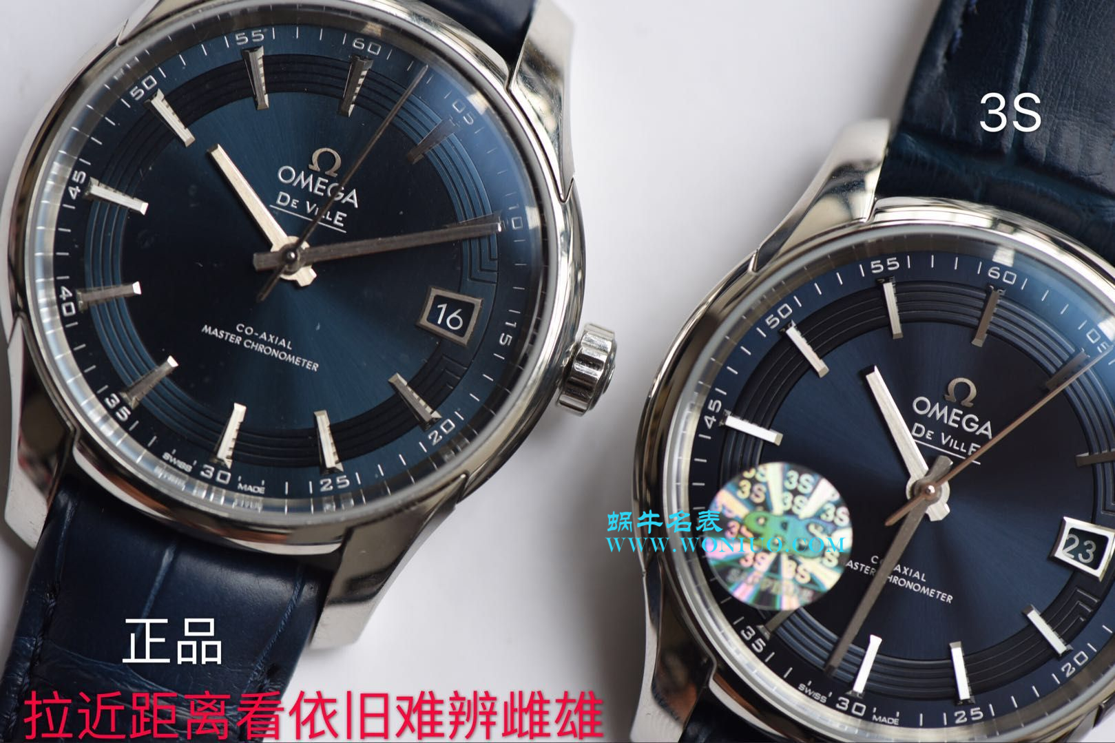 【3S一比一超A高仿手表】OMEGA碟飞HOUR VISION wrist watch 系列433.33.41.21.03.001 wrist watch (明亮之蓝)  / M316