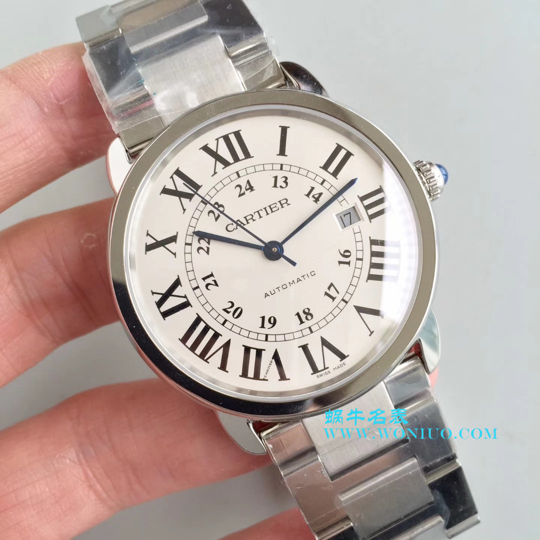 【ZF超A高仿1:1手表】 Cartier  RONDE DE  Cartier 伦敦SOLO系列W6701010 wrist watch  / K068