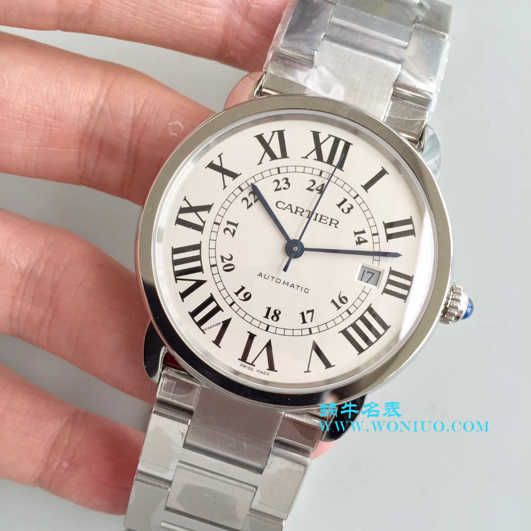 【ZF超A高仿1:1手表】 Cartier  RONDE DE  Cartier 伦敦SOLO系列W6701010 wrist watch  / K068