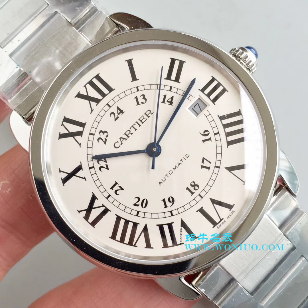 【ZF超A高仿1:1手表】 Cartier  RONDE DE  Cartier 伦敦SOLO系列W6701010 wrist watch  / K068