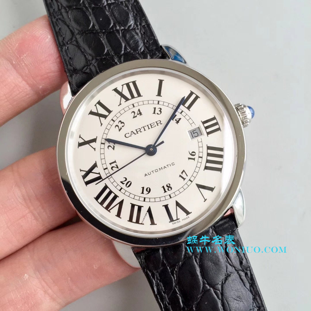 【ZF超A高仿1:1手表】 Cartier  RONDE DE  Cartier 伦敦SOLO系列W6701010 wrist watch  / K068