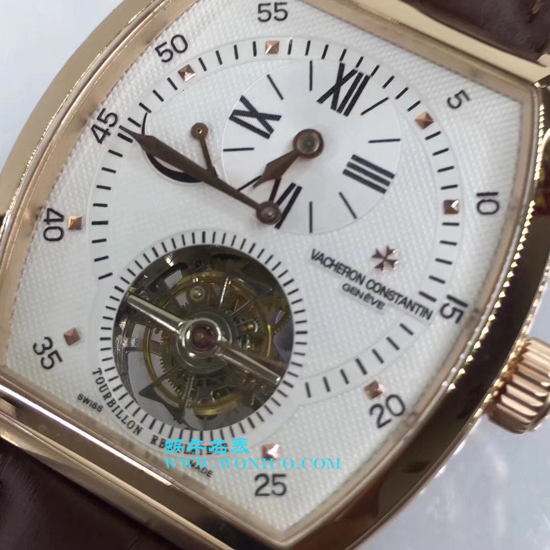 【TF Factory 一比一超A高精仿手表】Vacheron Constantin  马耳他系列30080/000R-9257单日历手动上链 Tourbillon  wrist watch  / JS184