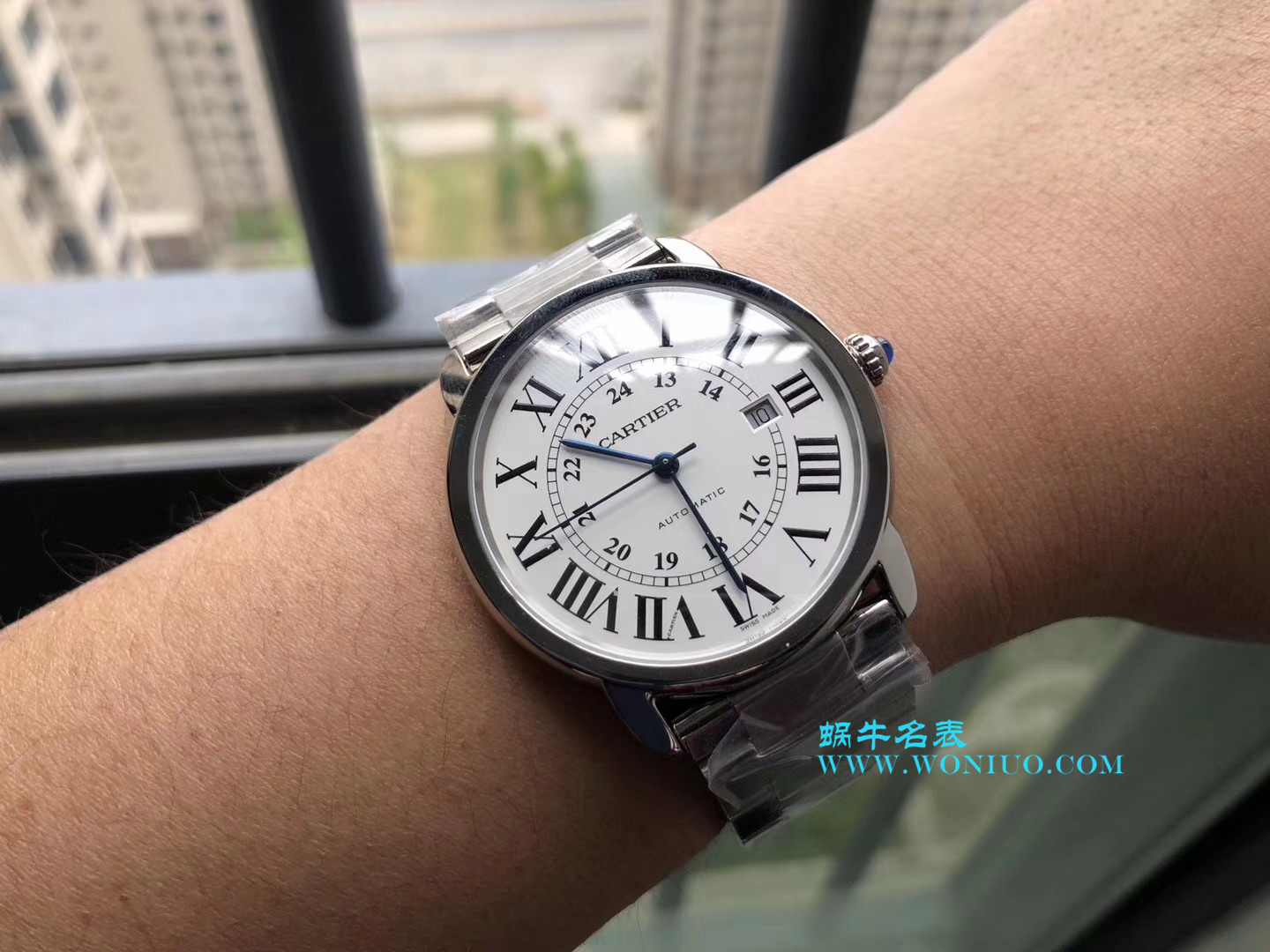 【ZF超A高仿1:1手表】 Cartier  RONDE DE  Cartier 伦敦SOLO系列W6701010 wrist watch  / K068