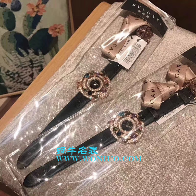  BVLGARI astrale珠宝系列 wrist watch 闪亮登场 限量发售 按订货顺序出货 黄金镶嵌彩色宝石 / BG011