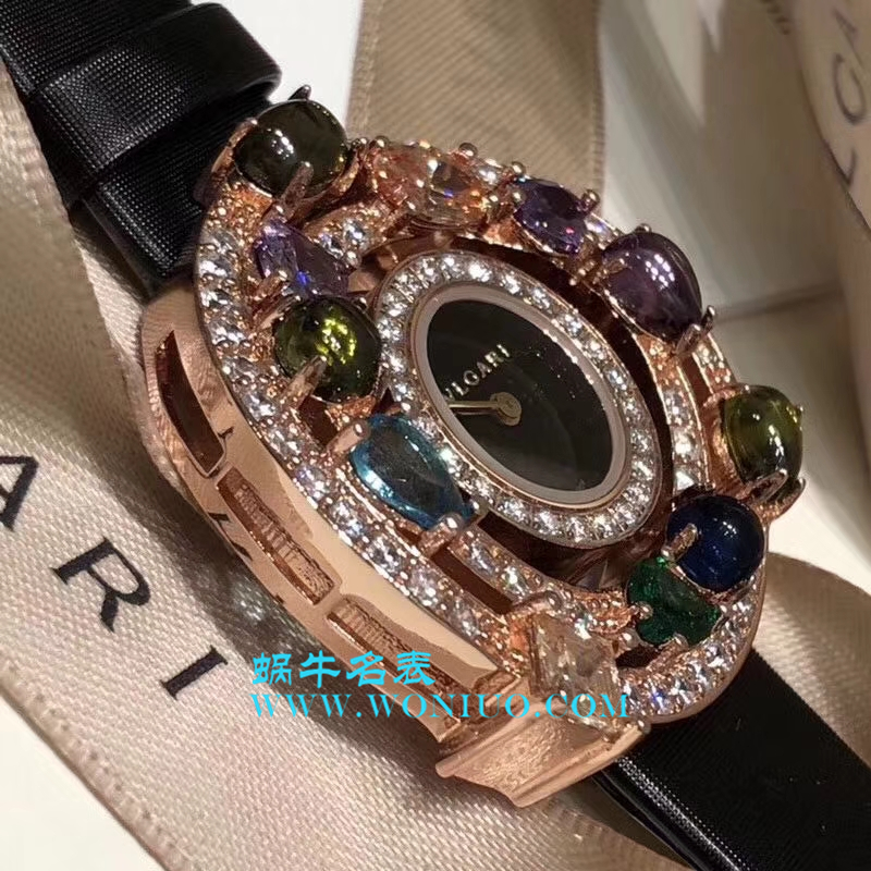  BVLGARI astrale珠宝系列 wrist watch 闪亮登场 限量发售 按订货顺序出货 黄金镶嵌彩色宝石 / BG011