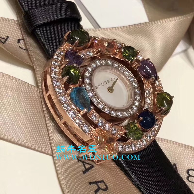  BVLGARI astrale珠宝系列 wrist watch 闪亮登场 限量发售 按订货顺序出货 黄金镶嵌彩色宝石 / BG011