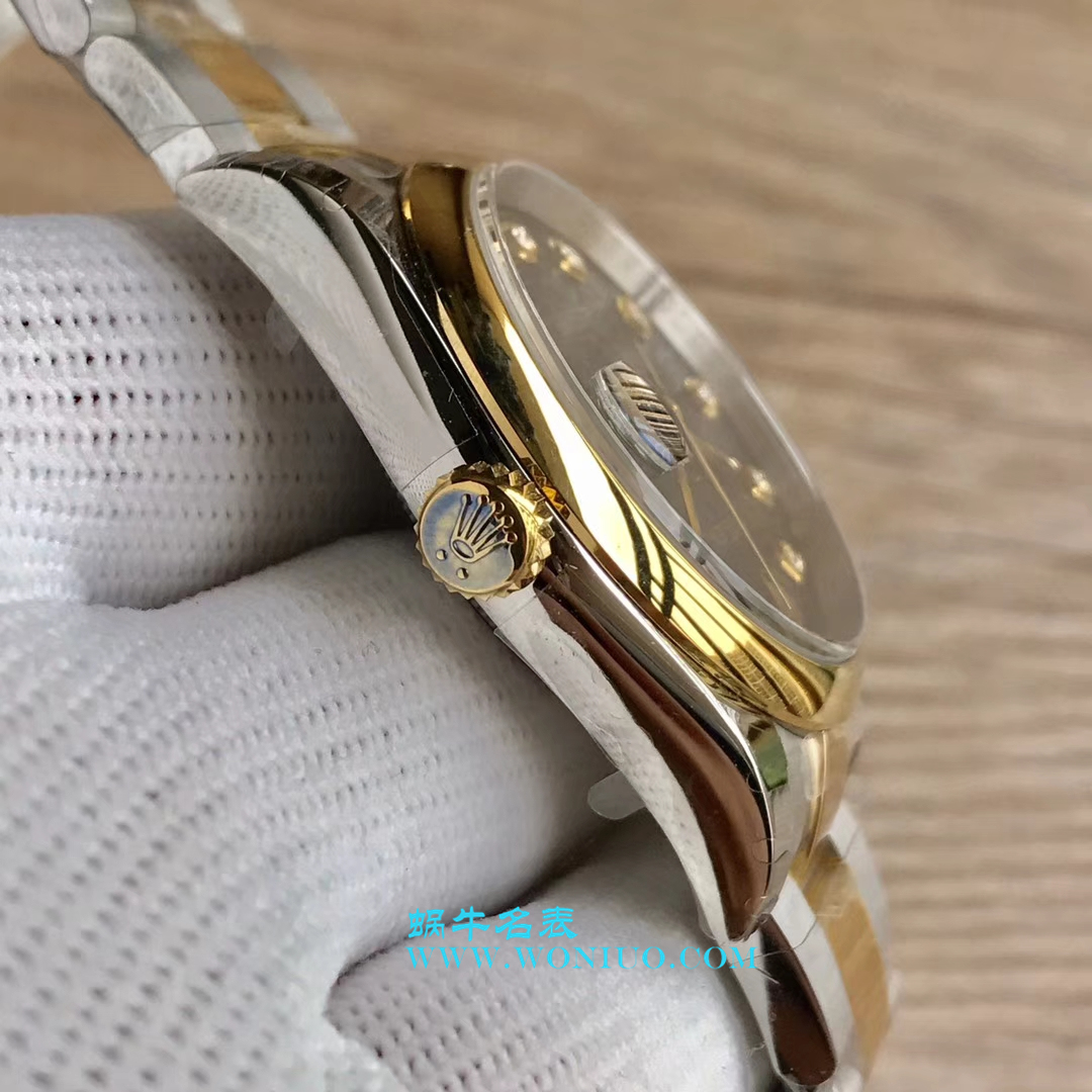 【DJ一比一超高仿手表】 Rolex 36  Datejust 系列116233、116203、116233黑盘镶钻蚝式 watchband   wrist watch  / R069