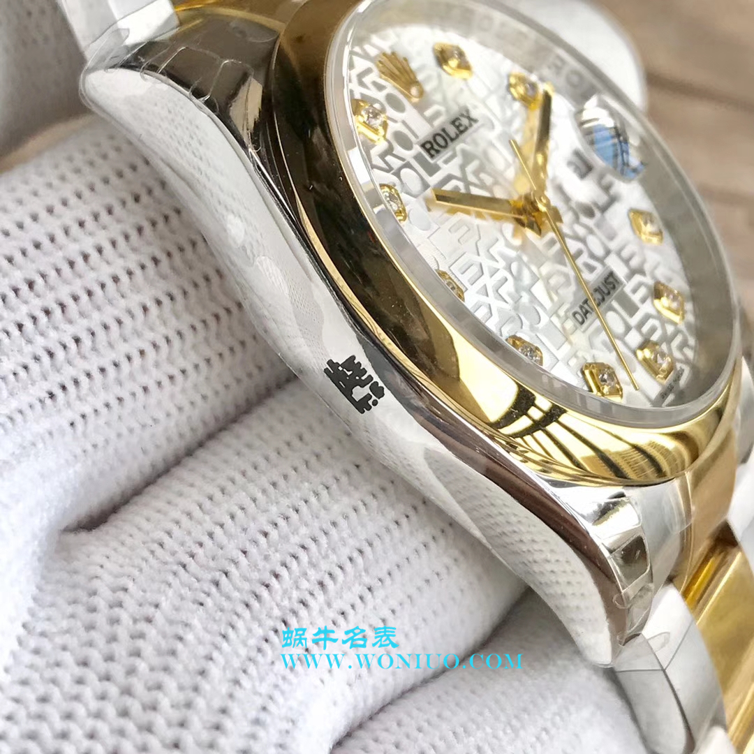 【DJ一比一超高仿手表】 Rolex 36  Datejust 系列116233、116203、116233黑盘镶钻蚝式 watchband   wrist watch  / R069