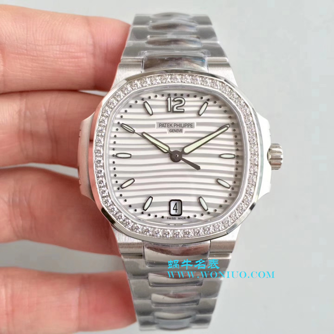 【PF一比一超A高仿手表】 PATEK PHILIPPE 运动系列7018/1A-001、7018/1A-010、7018/1A-011( Nautilus 女表) / BD163