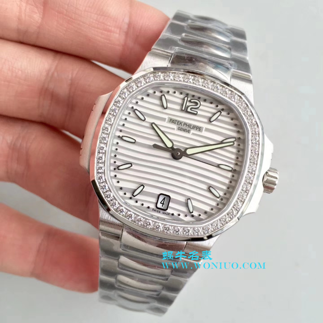 【PF一比一超A高仿手表】 PATEK PHILIPPE 运动系列7018/1A-001、7018/1A-010、7018/1A-011( Nautilus 女表) / BD163