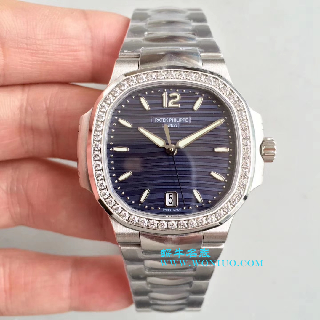 【PF一比一超A高仿手表】 PATEK PHILIPPE 运动系列7018/1A-001、7018/1A-010、7018/1A-011( Nautilus 女表) / BD163