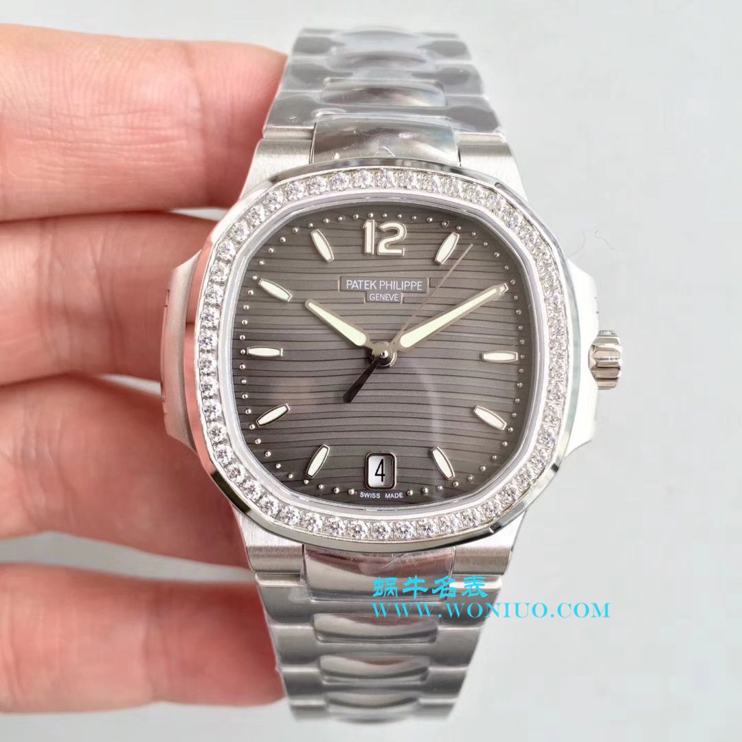 【PF一比一超A高仿手表】 PATEK PHILIPPE 运动系列7018/1A-001、7018/1A-010、7018/1A-011( Nautilus 女表) / BD163
