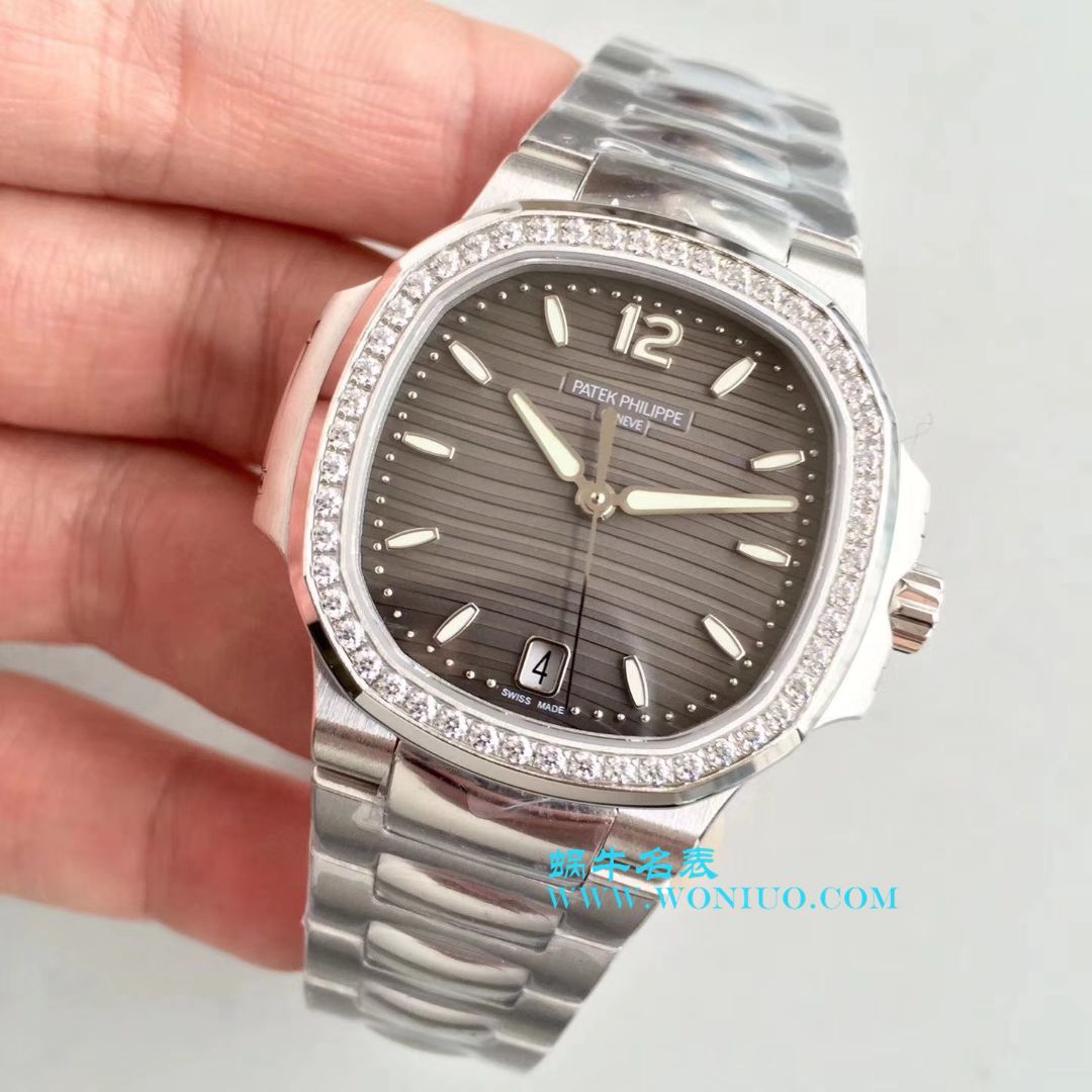 【PF一比一超A高仿手表】 PATEK PHILIPPE 运动系列7018/1A-001、7018/1A-010、7018/1A-011( Nautilus 女表) / BD163