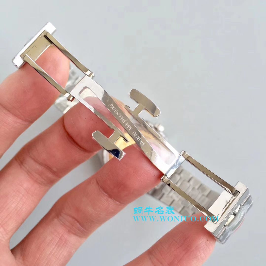 【PF一比一超A高仿手表】 PATEK PHILIPPE 运动系列7018/1A-001、7018/1A-010、7018/1A-011( Nautilus 女表) / BD163