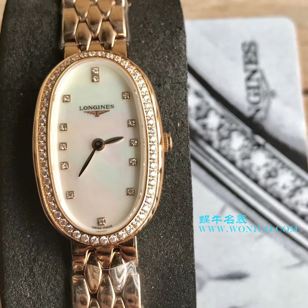 【 Video analysis KZ台湾 Factory 超A高精仿手表】 Longines 优雅圆舞曲系列L2.305.4.87.6女士石英 wrist watch  / LAC043
