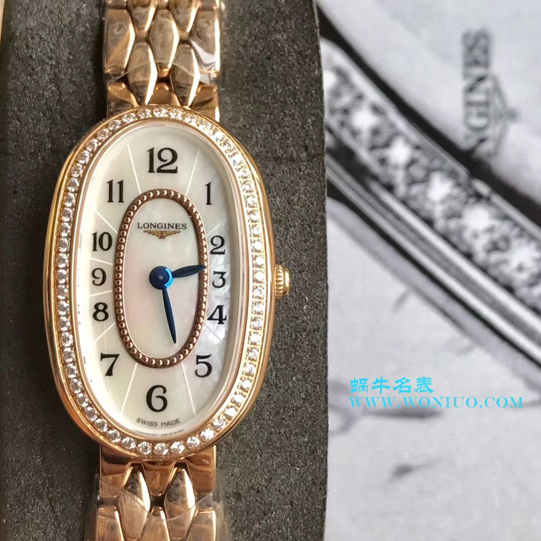 【 Video analysis KZ台湾 Factory 超A高精仿手表】 Longines 优雅圆舞曲系列L2.305.4.87.6女士石英 wrist watch  / LAC043