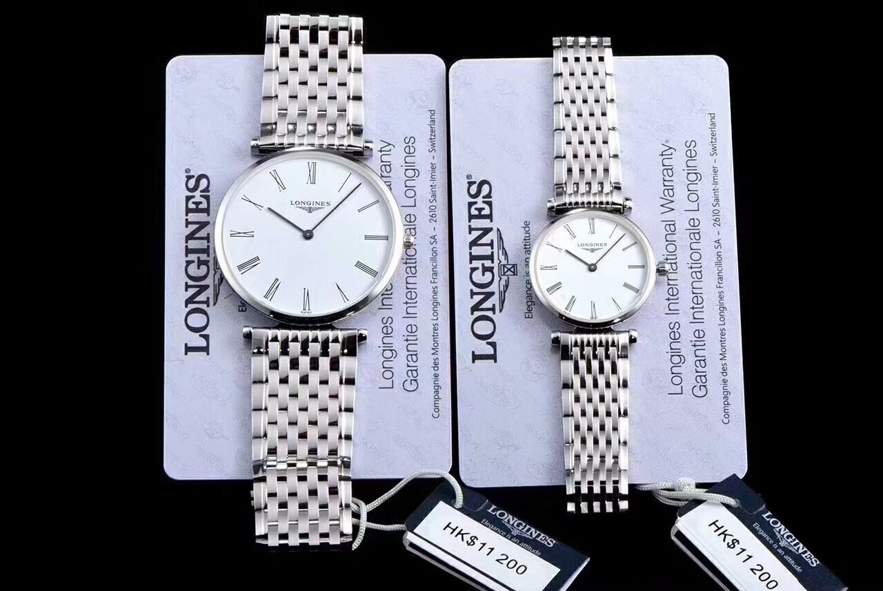 【MK Factory 一比一超A精仿手表】 Longines 优雅系列L4.209.2.12.7女士 wrist watch  / L073B