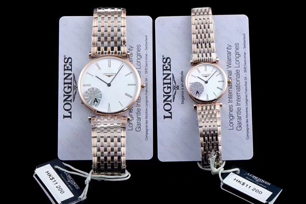 【MK Factory 一比一超A精仿手表】 Longines 优雅系列L4.209.2.12.7女士 wrist watch  / L073B