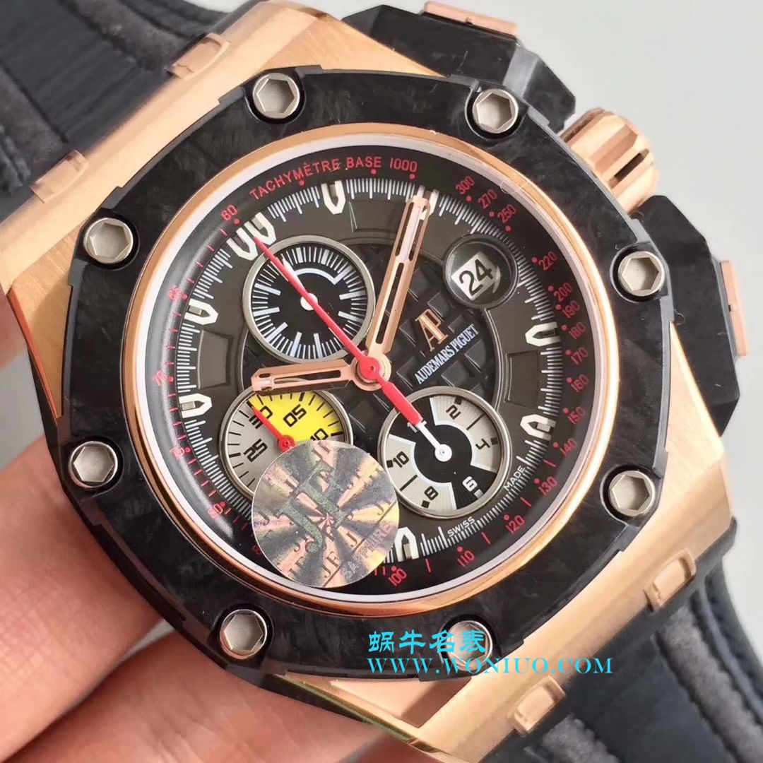 【JF Factory 超A复刻高仿】Audemars Piguet GP格林披治大奖赛限定版26290RO.OO.A001VE.01机械手表 / AP040