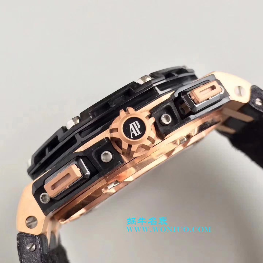 【JF Factory 超A复刻高仿】Audemars Piguet GP格林披治大奖赛限定版26290RO.OO.A001VE.01机械手表 / AP040