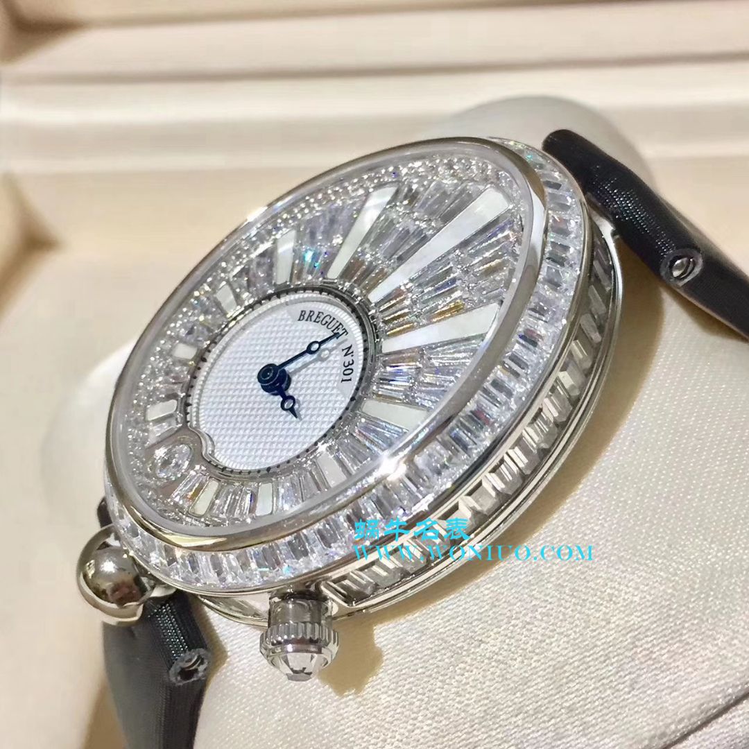 【独家实拍那不勒斯皇后奢华版T钻机械女表】 Breguet  / BZ044
