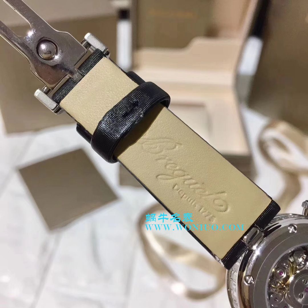 【独家实拍那不勒斯皇后奢华版T钻机械女表】 Breguet  / BZ044