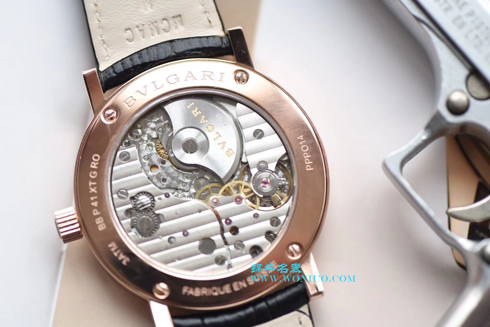 【台湾 Factory 一比一超A高仿手表】 BVLGARI BVLGARI∙BVLGARI系列102358 BBP41WGLXT wrist watch  / BZ018
