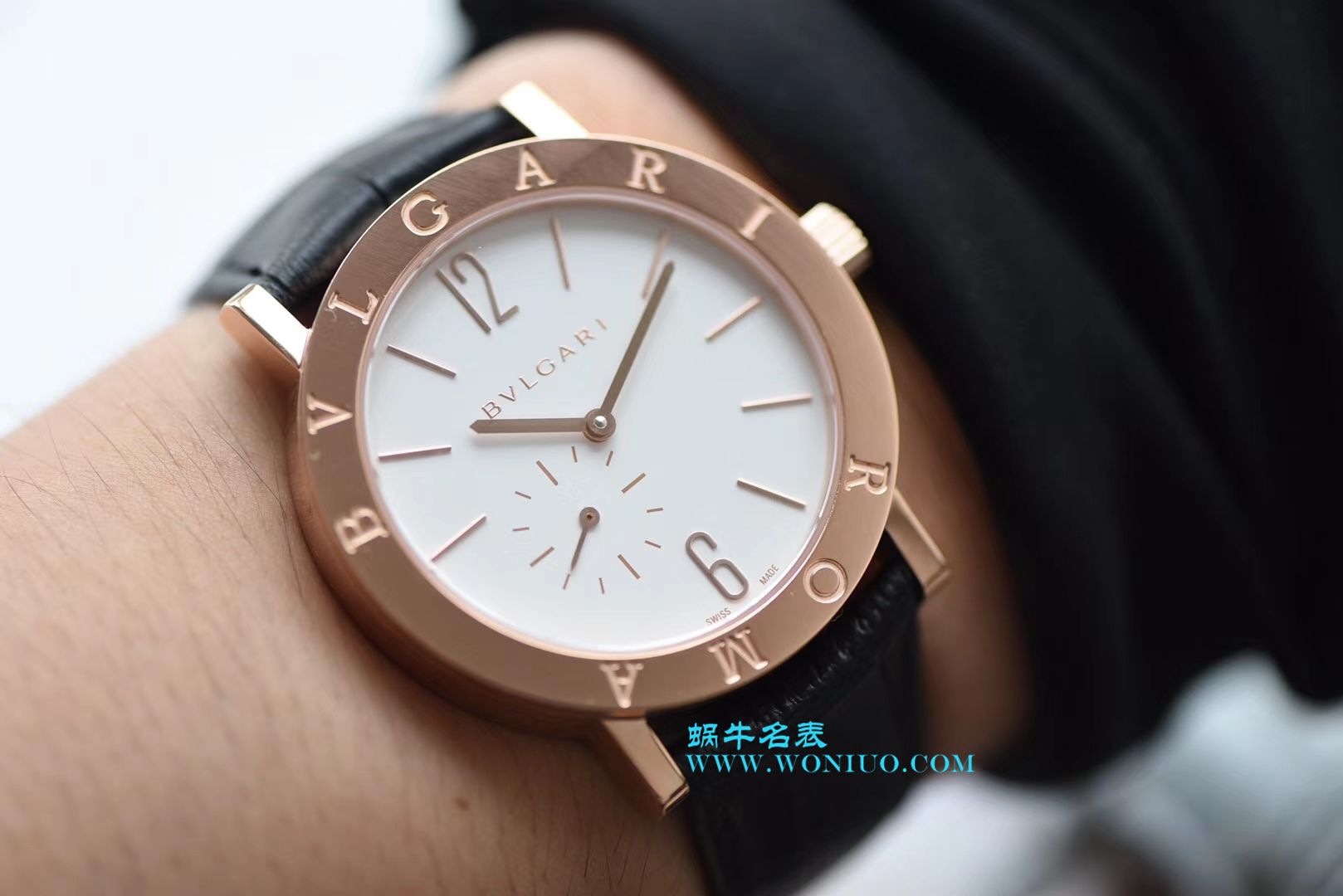 【台湾 Factory 一比一超A高仿手表】 BVLGARI BVLGARI∙BVLGARI系列102358 BBP41WGLXT wrist watch  / BZ018