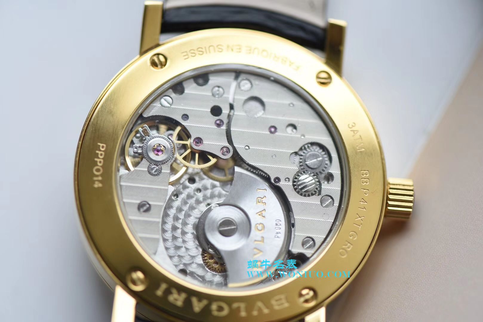 【台湾 Factory 一比一超A高仿手表】 BVLGARI BVLGARI∙BVLGARI系列102359 BB41BGLXT wrist watch  / BZ019