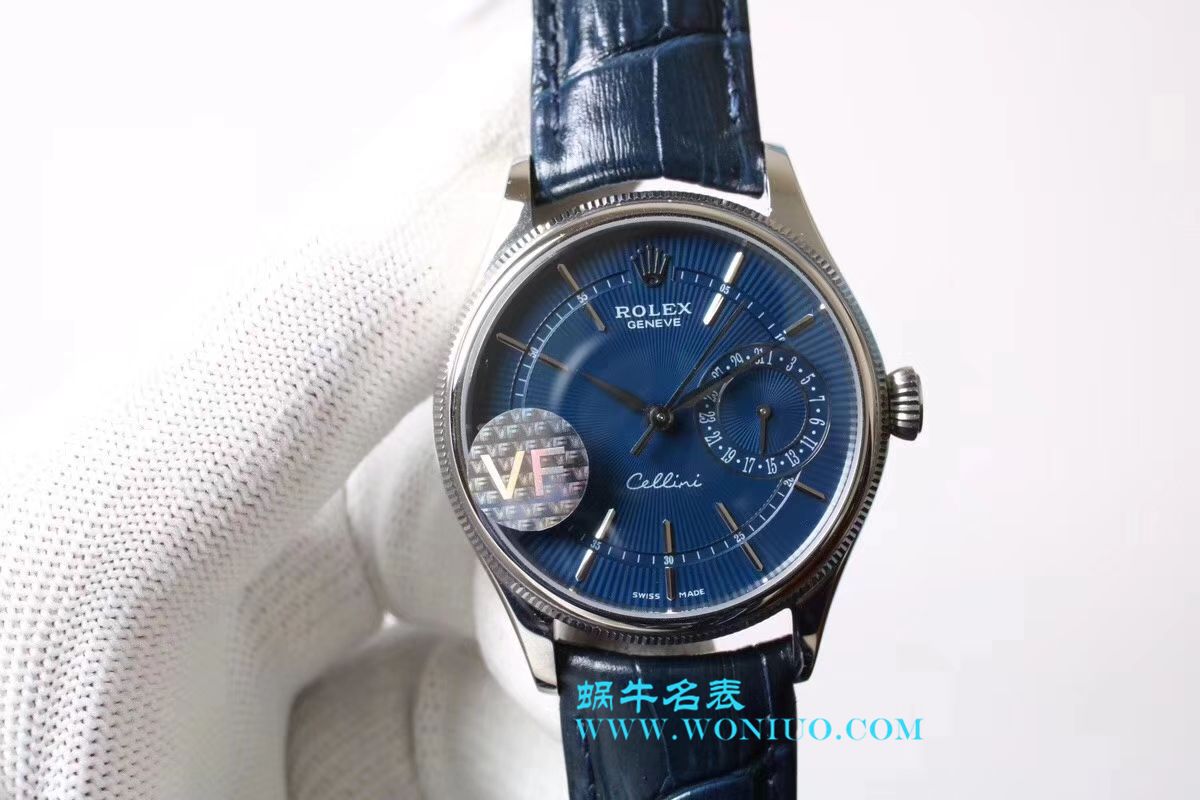 【VF一比一超A高仿手表】 Rolex 切利尼日历型系列50515、m50519-0013、50519白盘、黑盘 wrist watch  / R122