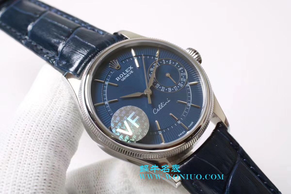 【VF一比一超A高仿手表】 Rolex 切利尼日历型系列50515、m50519-0013、50519白盘、黑盘 wrist watch  / R122