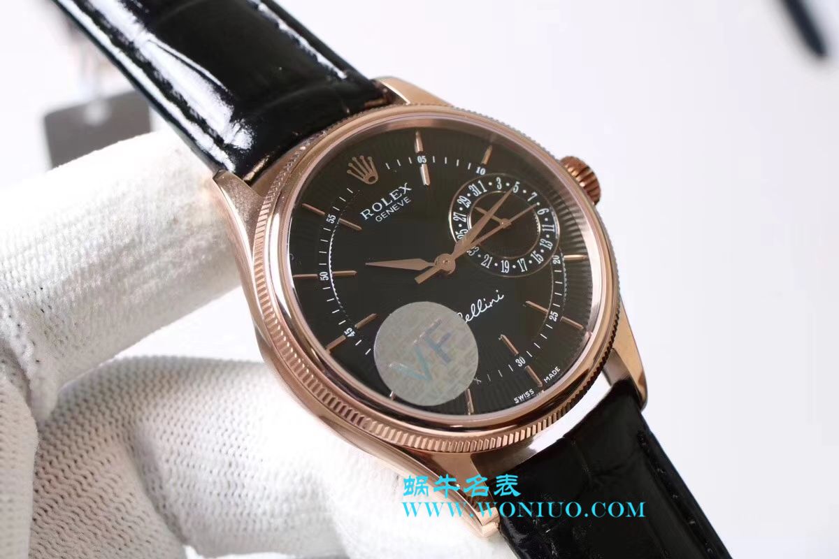 【VF一比一超A高仿手表】 Rolex 切利尼日历型系列50515、m50519-0013、50519白盘、黑盘 wrist watch  / R122