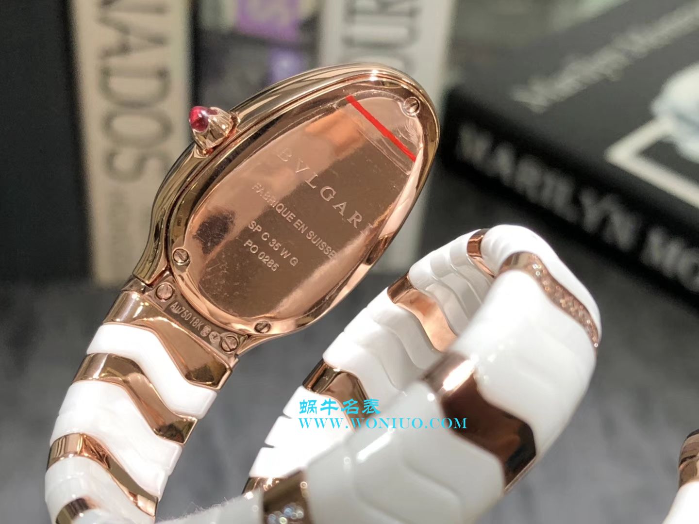  BVLGARI Serpenti Spiga系列 wrist watch 集女性制表工艺之大成蛇形 wrist watch  / BG005