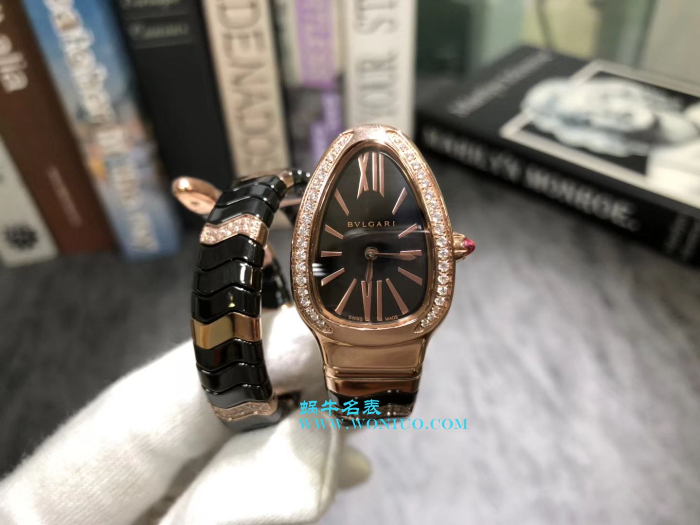  BVLGARI Serpenti Spiga系列 wrist watch 集女性制表工艺之大成蛇形 wrist watch  / BG005